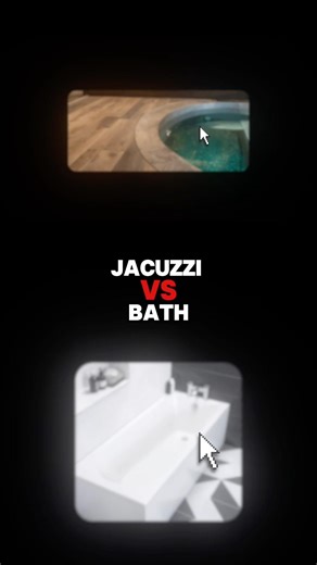 Jacuzzi VS Bath #jacuzzi #bathing #cleaning #hygene #tiktok #memes