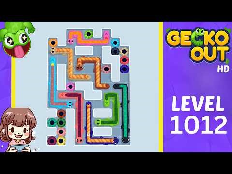 Gecko Out Level 1012 Solution Walkthrough
