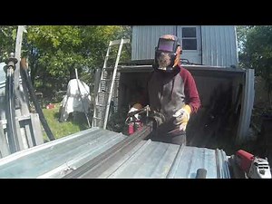 Trailer build welding the axles
