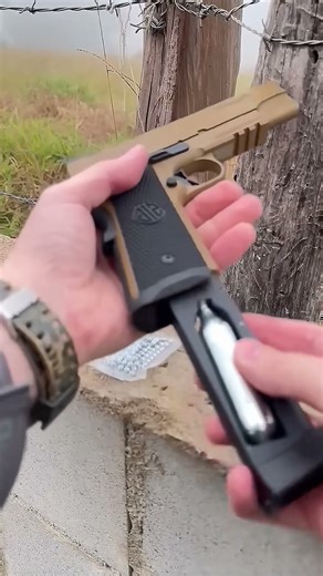 Powered by standard 12g CO₂ cartridges #co2cartridge #co2