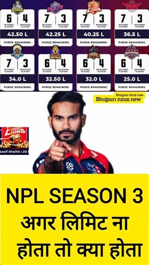It rains money on Aashiq Sheikh in NPA Season 3 #cricket #nepal #NPL3 #bhojpurhindinews
