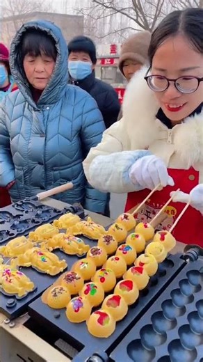 🥰 Satisfying with street food 🥳 #shorts #streetfood #satisfying