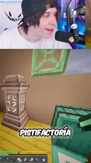 ElRubius mejora su pistifactoría en Minecraft #shorts