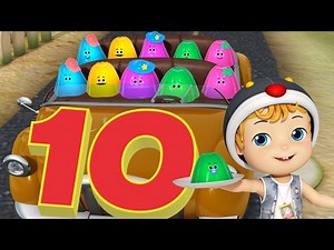 Ten In The Bed Nursery Rhymes & Baby Songs with Jellies | Infobells - Videos For Kids