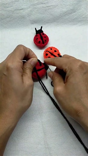 crochet Lady bug 🐞.. #crochet #handmade #amigurumi