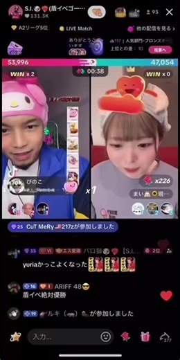 第1回トップクリエイターを倒せ！ライブマッチの様子