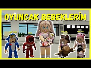 CANLI OYUNCAK BEBEKLERİM👧ROBLOX Brookhaven🏡RP