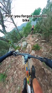 Happy my @pinarello_official Dogma XC can handle A LOT! Following local legend @rogerpujol104 at the BTT Gavarres Xtrem 🤝🤝 #pov #dogmaxc #pinarellobikes #pinarellodogma #xcpov #mtbpov | Pol Tarrés Martrat