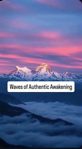 Waves of Authentic Awakening: In the silence between breaths, we uncover hidden whispers of dreams long stifled, learning to dance on the thresholds of hope while shedding the weight of yesterday's fears as we awaken to tomorrow's promise. #motivation #healing #selflove #courage #authenticity