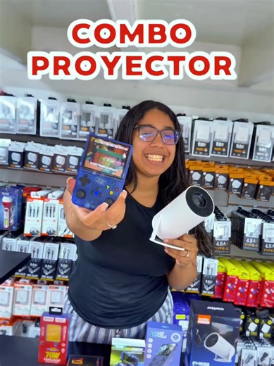 Combo de Proyector y Consola R36 por 260 Soles