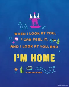 You may think the ocean is big and scary, but when you have a friend like this blue tang, it becomes home. #DisneyMagicMoments ✨ | Walt Disney World