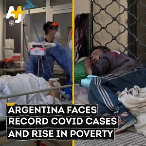 65K views · 388 reactions | On Tuesday, Argentina recorded 27,001 COVID cases, breaking another daily record. The country is also seeing a sharp rise in poverty. Years of economic recession and the pandemic have left 42% of Argentinians living in poverty. | AJ+ | Facebook