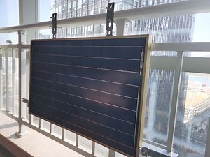 How to install solar panel on my balcony fence | Corigy Solar