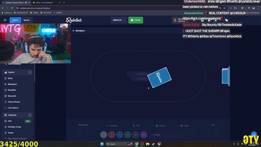 CHEESUR JUST WON $40K IN ONE BJ HAND 🤯🃏Sponsored by: @rainbetcom 🎰Sign up on code "SSB" $3000 GIVEAWAY, DROP YOUR USDT IN THE REPLIES! ⬇️