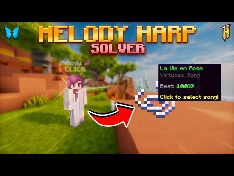 BEST MOD for Melody's Harp Solver | Hypixel SkyBlock