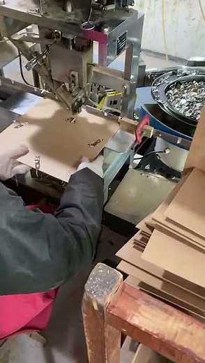 BUYER SHOW:TS-J44 automatic picture frame spring clips install machine -TAISHENG FRAMING EQUIPMENT