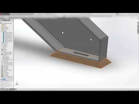 Solidworks Training - Tutorial: Structural Steel Stairs Pt. 5 of 5 and CAD Files