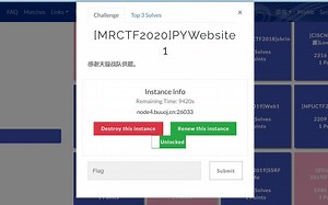 BUUCTF 第十九题 PYWebsite (XFF伪造)