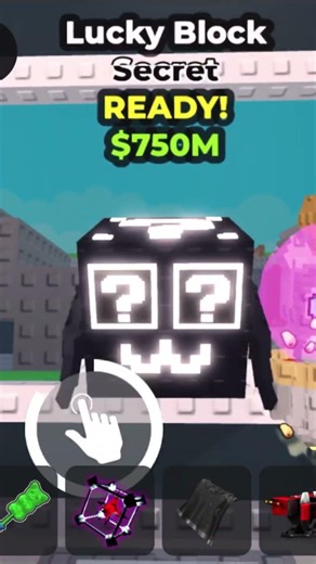 Rainbow and Bruno mars secret lucky block opening #stealabrainrot #luckyblock