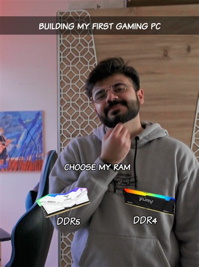 Final Vote ⛔⛔ Which ram should we get for my pc build ? Ddr5 or ddr4 ram? #pcsetup #pcgaming