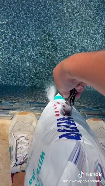 Salt Pool Cleaning ASMR - Satisfying Pool Service Video