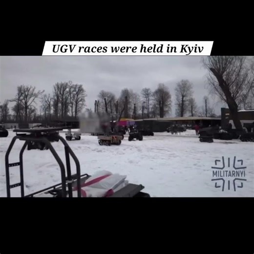 UGV races in Kyiv #shorts #UGV #military #tech