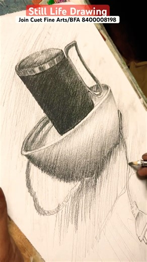 Still Life Drawing #cuetfineart #stillife #sp19classes