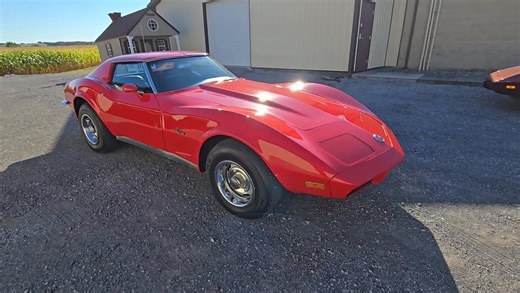 This 1973 Red C3 Corvette is off to Florida. Check out the rest of our inventory at Hobbycarcorvettes.net #corvette #c3 #corvetteforsale #corvettestingray #corvetteforsale #corvettelove #corvettelove #classiccars #bathroomdecor #ncaafootball #TravelTips #summerfood #special #vettefun #carsales #corvetteheaven #oldcars #sportscar #custom #summer | Hobby Car Corvettes.Net