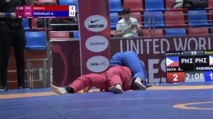 Giezel DAYA (PHI) vs. Annie Lou PARUNGAO (PHI) | ASIAN CHAMPIONSHIPS 2024 | Round 1 | W GI 58Kg