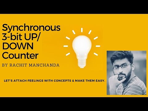 Synchronous 3-bit UP/ DOWN Counter