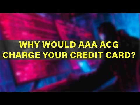 AAA ACG NE0069 EFT RCC OR FL0956 MEM AB Charge On Credit Card Explained!