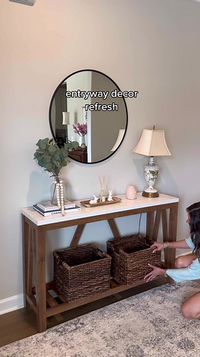 Entryway Table Decor Ideas for a Spring Refresh