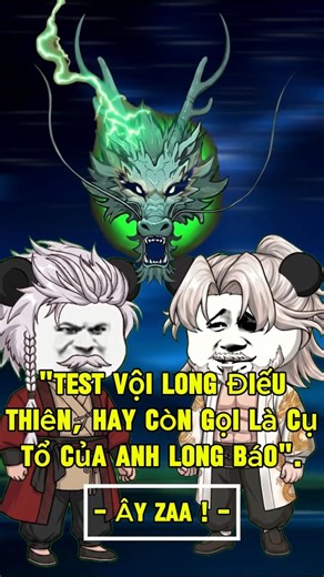 Nhân Vật Long Điếu Thiên chính thức cập bến Game rồi #caucavancan #buildagame #shorts