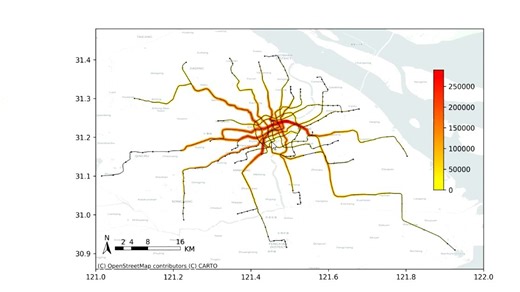 【课程试看】用python绘制双向道路流量图