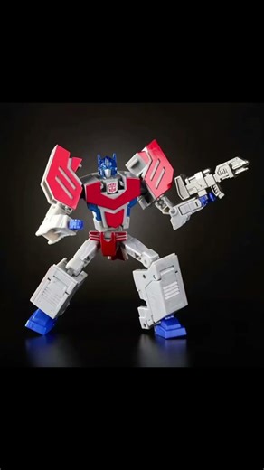 More images of Transformers Icons Optimus Prime that transformers into the Autobot symbol
