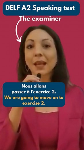 2.7K views · 38 reactions | DELF A2 Speaking exam : Exercice 2 | Apprendre le français en s'amusant | Facebook