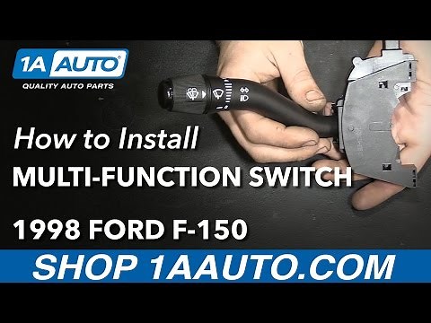 How to Replace Turn Signal Wiper Switch Lever 97-98 Ford F-150