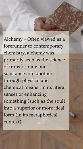 Unlock the Ancient Secrets! Alchemy 101