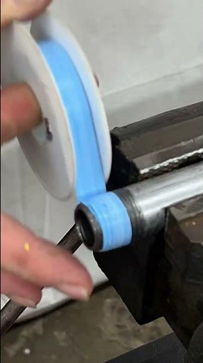 How To Wrap PTFE Tape #plumbing #shorts