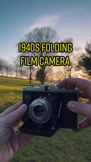 Capturing Memories: Photos with a 1940s Film Camera