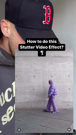 63K views · 1K reactions | Here’s how to do this stutter video effect ✨ #video #edit #creative #idea #iphone #reels inspired by @berlinjesus | Mouad Abdesselam | Facebook