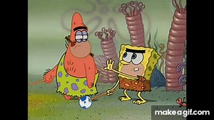 SpongeBob - Prehistoric Mr. Krabs on Make a GIF