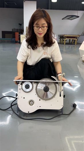 Brushless Table Saw with One-Touch Micro Adjustment — Dust-Free & Precise