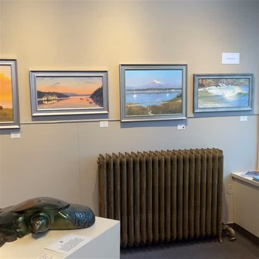 Saturday is our last official day of our October show! Come see us! #scottmilogallery #anacortesart #98221 #anacortes365 | Scott Milo Gallery