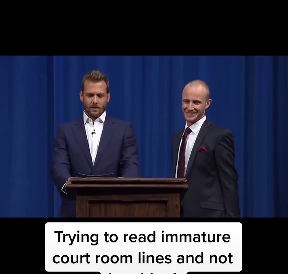 Gabriel Macht Plays Immature Court Room Lines in a Sexy Style | Jono and Ben