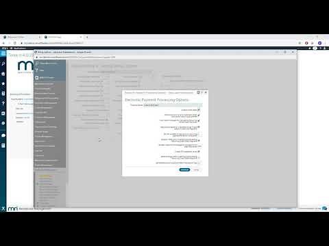 Creating Partial Payments for Residents in MRI Residential Management