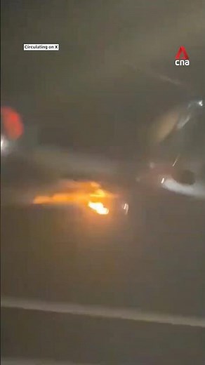 Delta Airlines flight makes emergency landing after engine fire