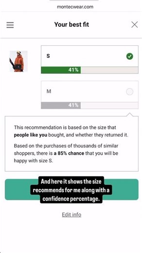 MONTEC size guide – Find your fit