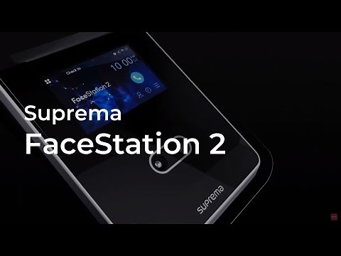 [FaceStation 2] The Most Powerful Face Recognition Terminal l Suprema