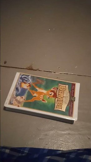 Bambi (1942 movie) 1997 VHS review